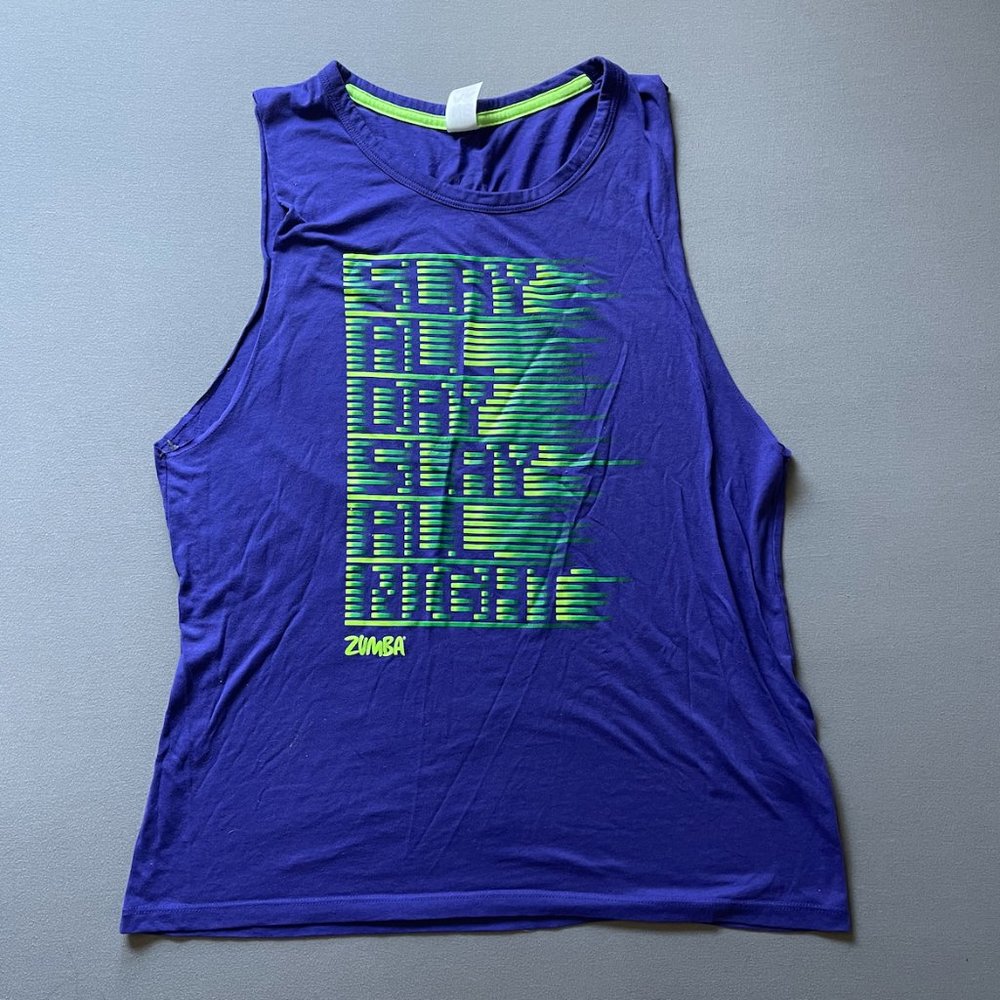 Zumba "Slay All Day Slay All Night" Tank M